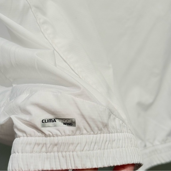 Adidas MOC Golf Bermuda White Sleeveless Zip-Up Vest Size Medium - Picture 7 of 8